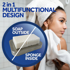 T.Taio Esponjabon Perle Mini, utilisation corps démontrant l’action nettoyante
