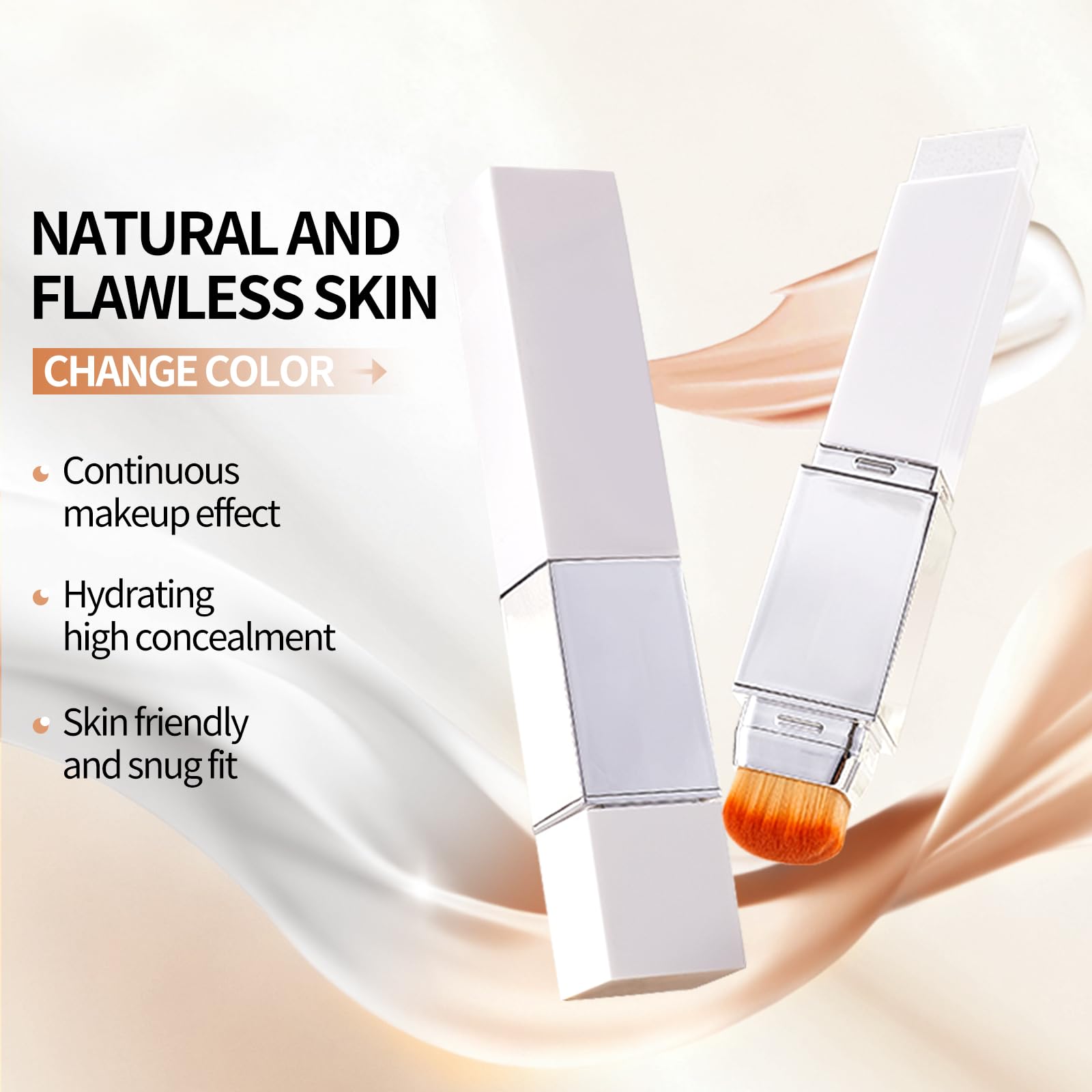 TAEERY texture soyeuse et hydratation durable pour la peau.