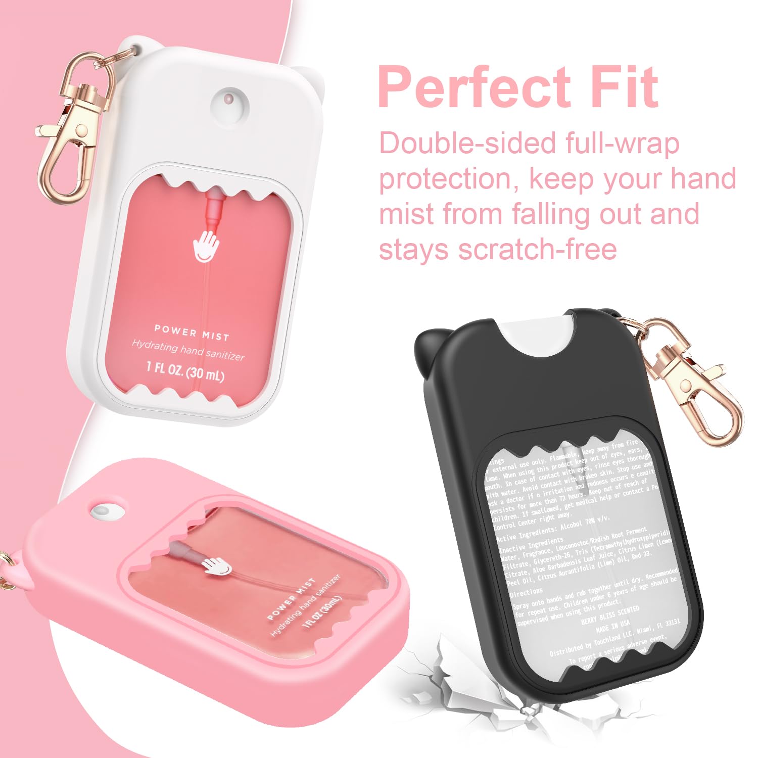 taessv clip de poche robuste pour sac ou clé.