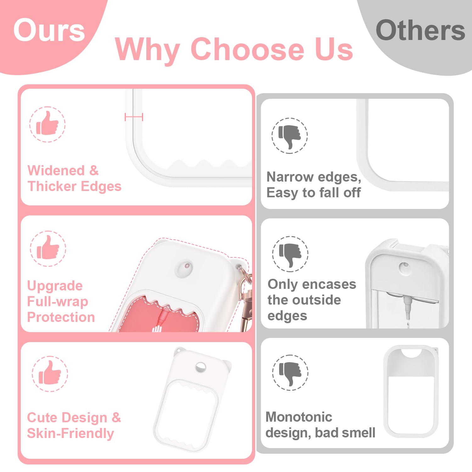 Taessv étui silicone durable, protection efficace contre chocs et rayures