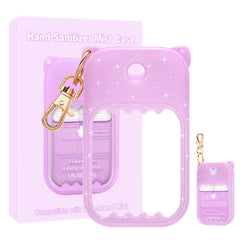 Taessv étui Touchland Glitter Violet, design adorable et protection du vaporisateur
