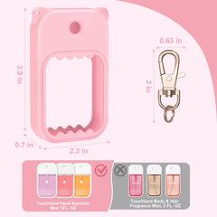 Taessv porte-clé rose pour Touchland, pratique et facile à attacher.