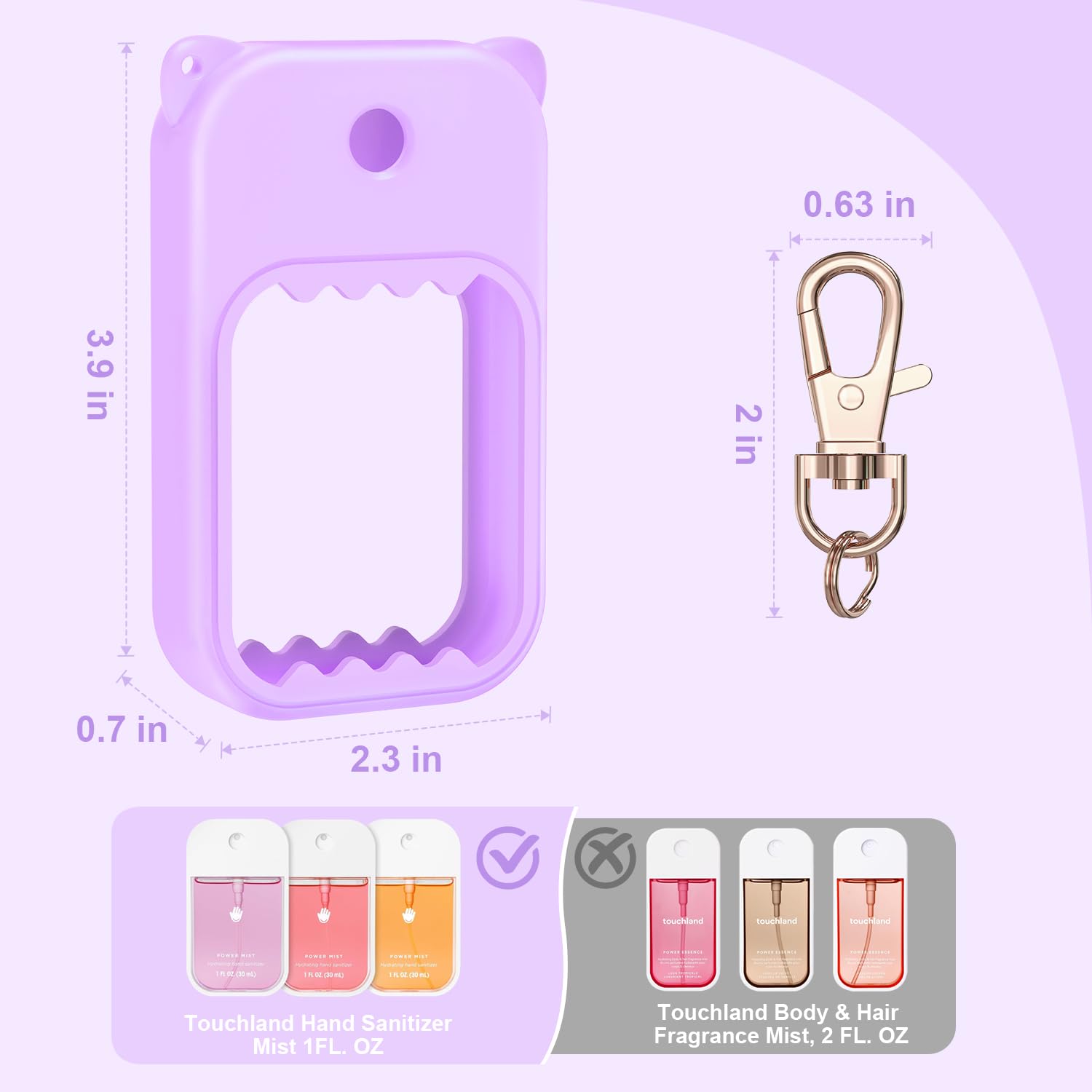 Taessv protection durable en silicone, résistant et facile à nettoyer.