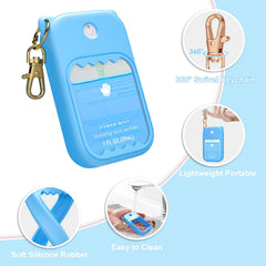 taessv silicone case fits Touchland bottle securely for on-the-go spraying