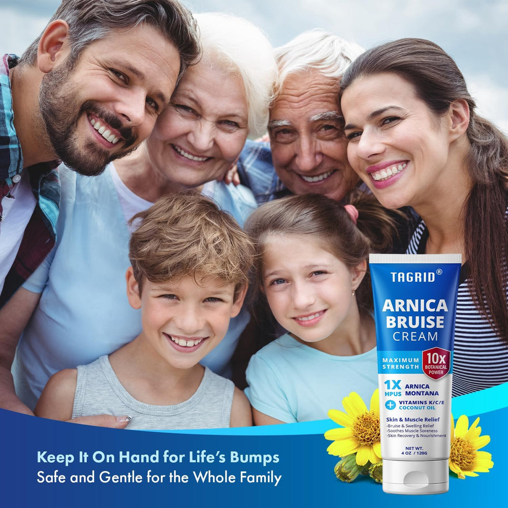 TAGRID Arnica Creme Extra Force, routine quotidienne pour un confort durable.