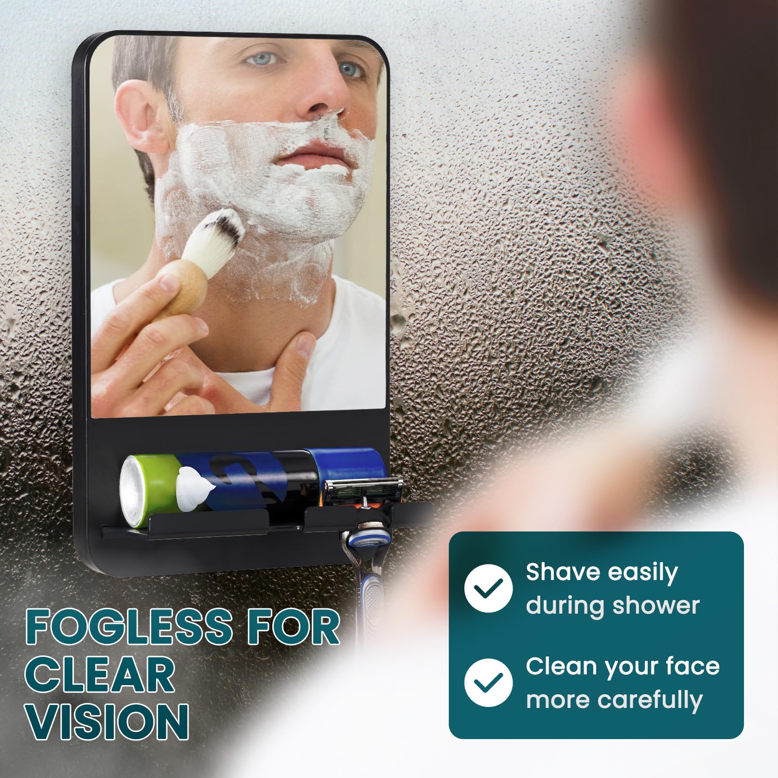 Dimensions compactes du miroir TAILI en centimètres