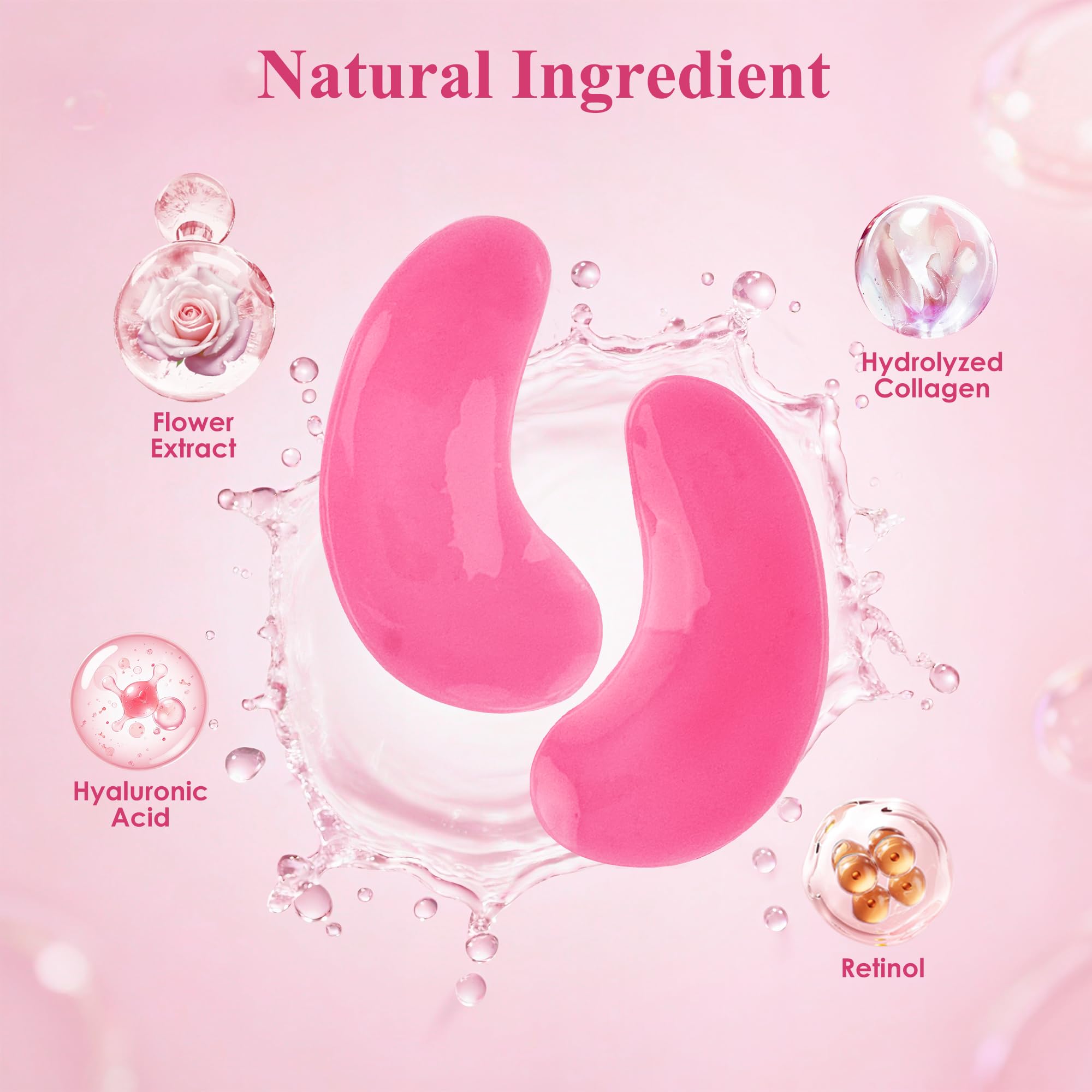 Gel yeux Rose de Taimand, sous les yeux, avant-après rafraîchissant