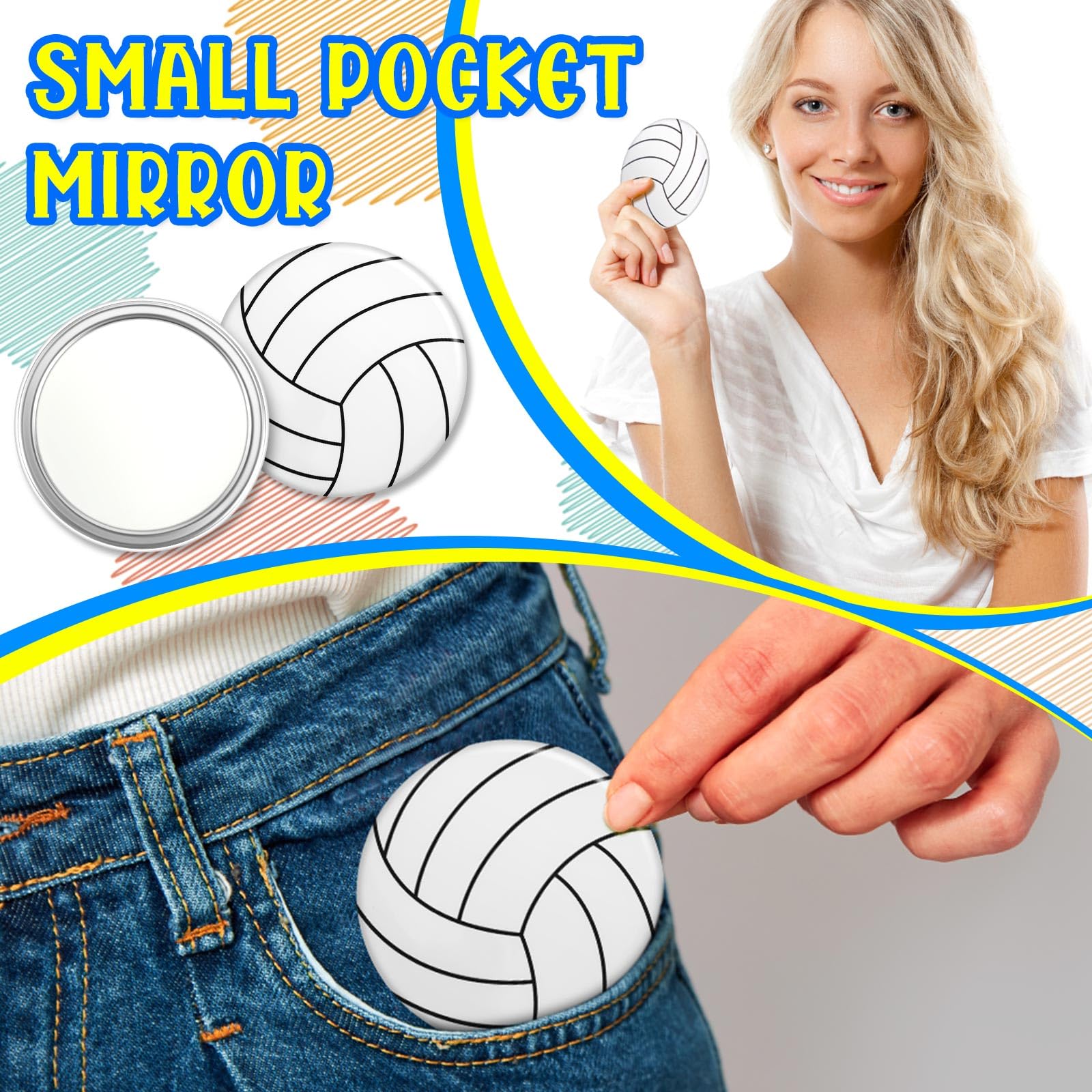 Taiyin cadeau équipe volley, accessoire pratique pour événements et voyages.
