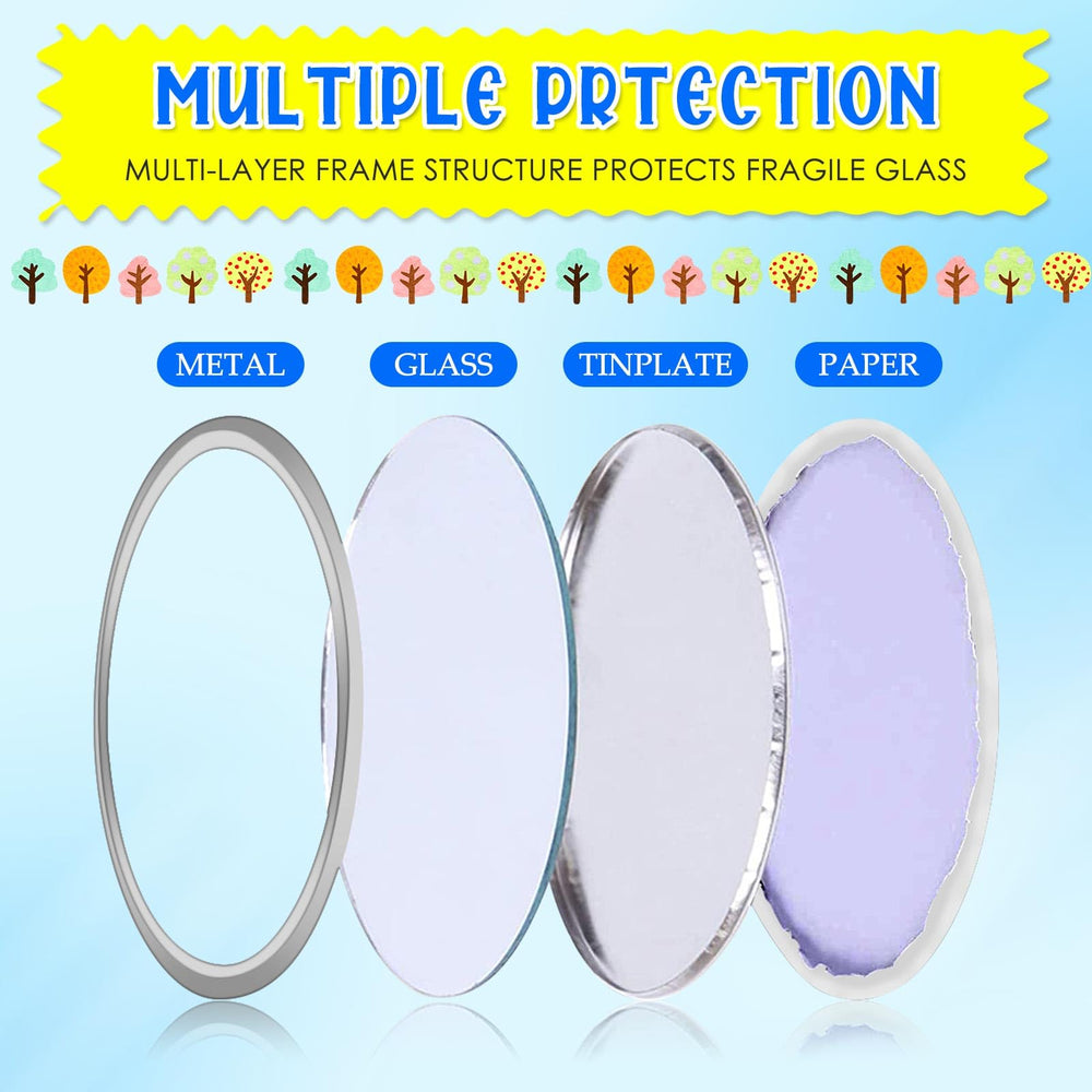 Taiyin miroir compact portable, parfait pour le sac et les déplacements professionnels.