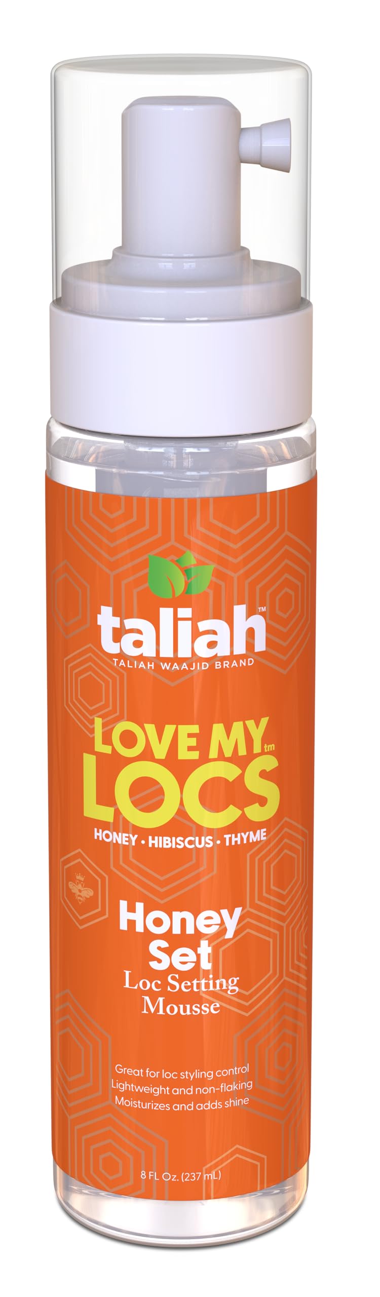 Locs et tresses tenues par Love My Locs mousse, marque naturelle.