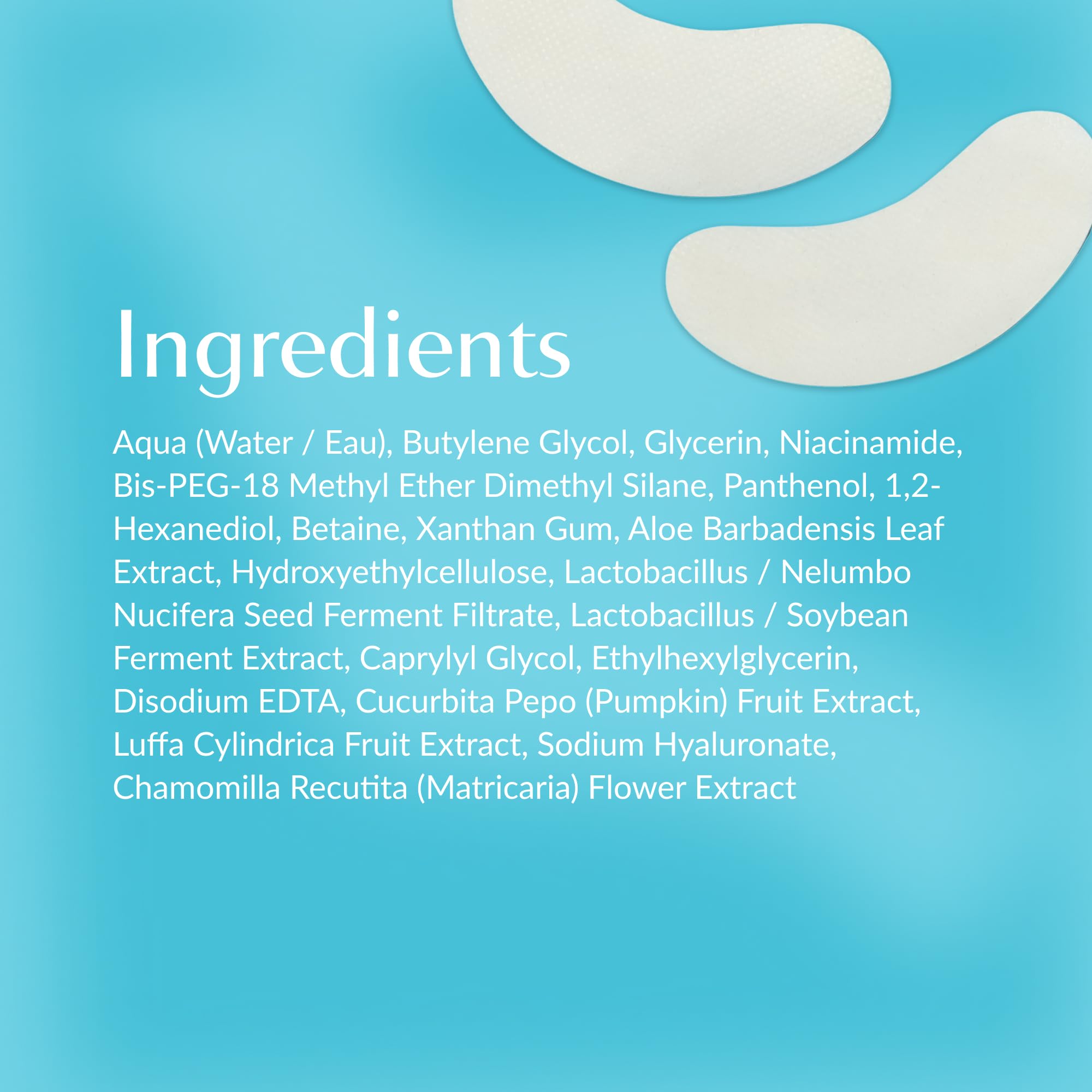 Patch Talika Bio Enzymes appliqué pour une hydratation efficace autour des yeux.