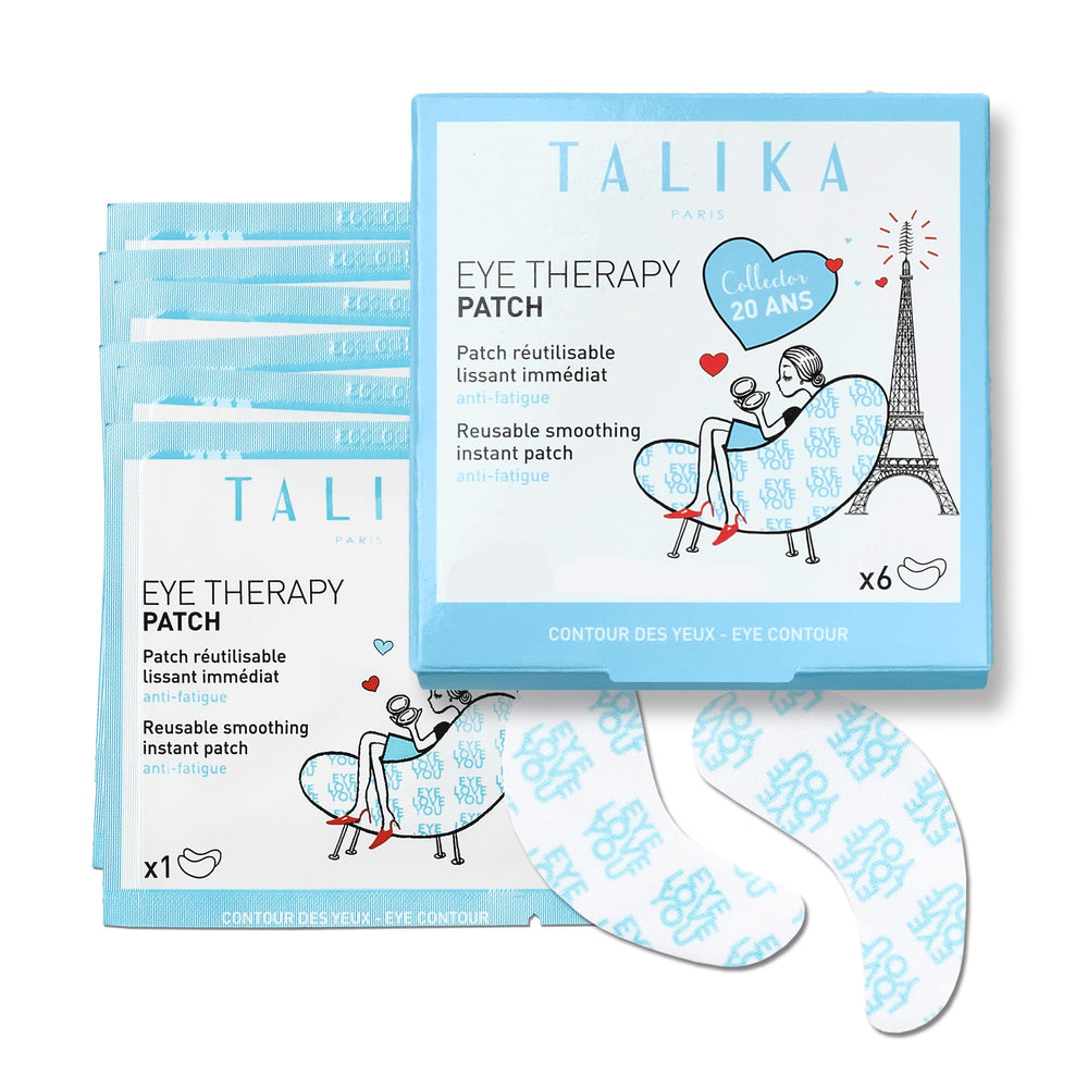 Talika Patch Yeux – aperçu avant/après pour lisser les rides et éclat du regard