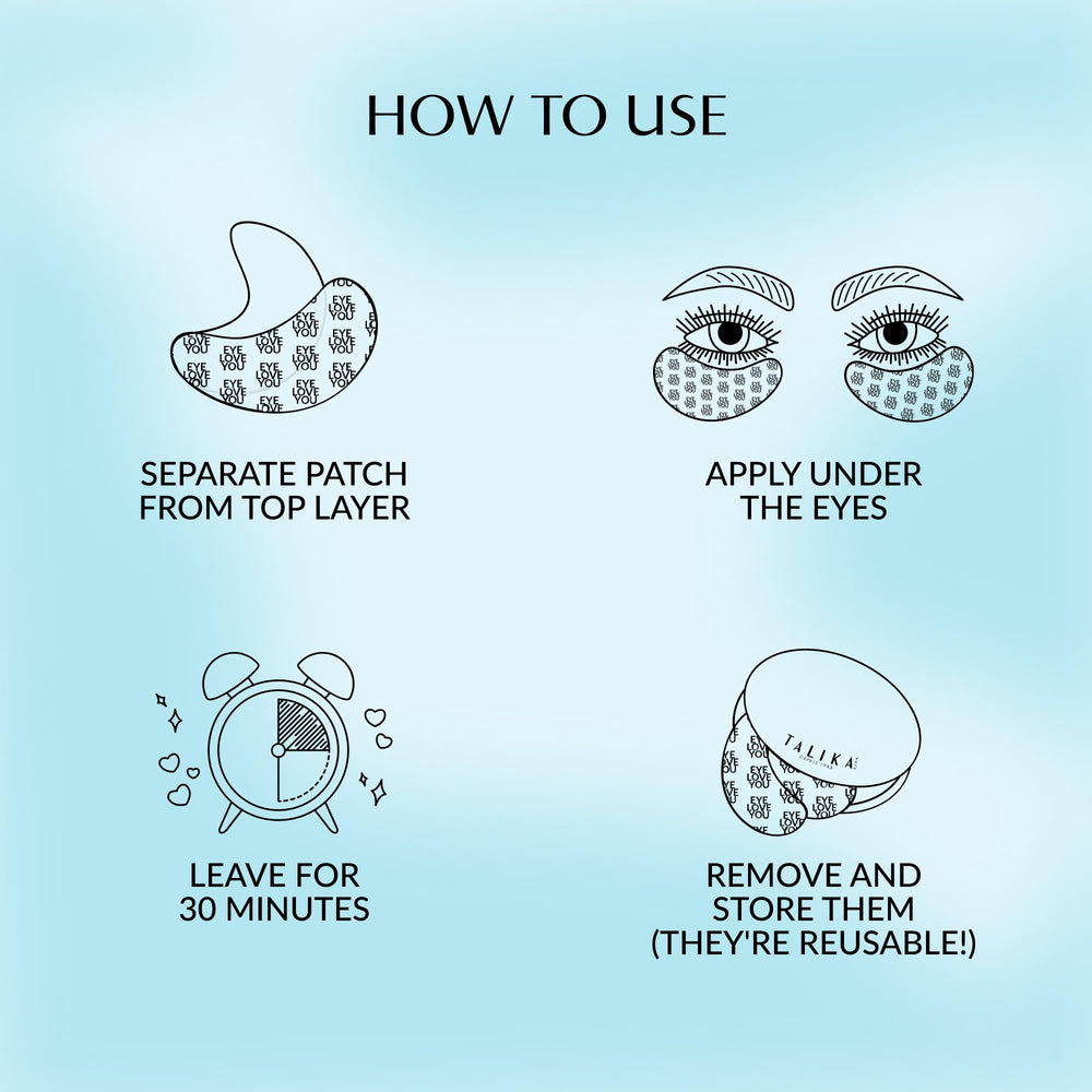 Talika Patch Yeux – utilisation rapide en 15 minutes pour regard frais