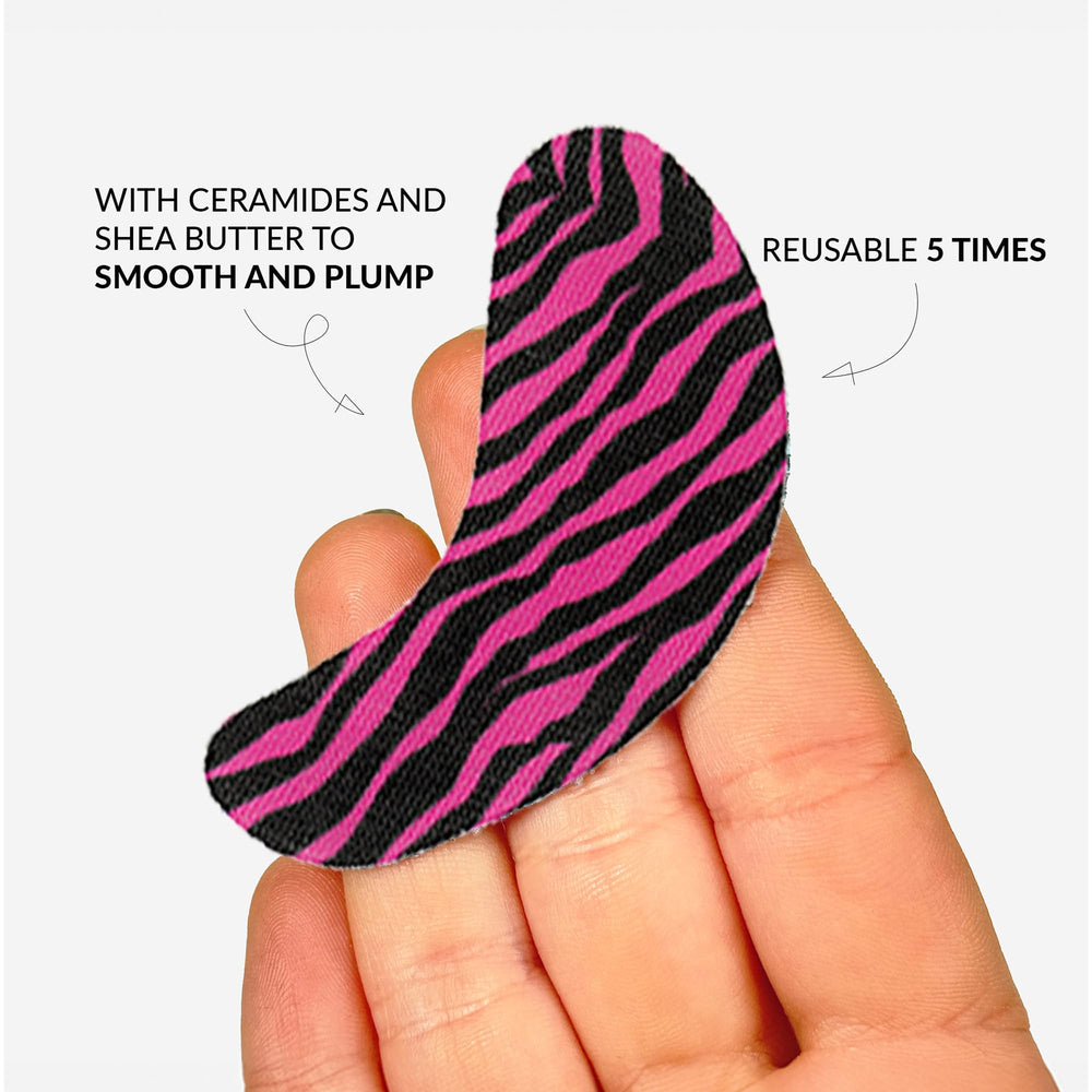 Talika patch yeux impression zebre – édition limitée pour un regard plus frais