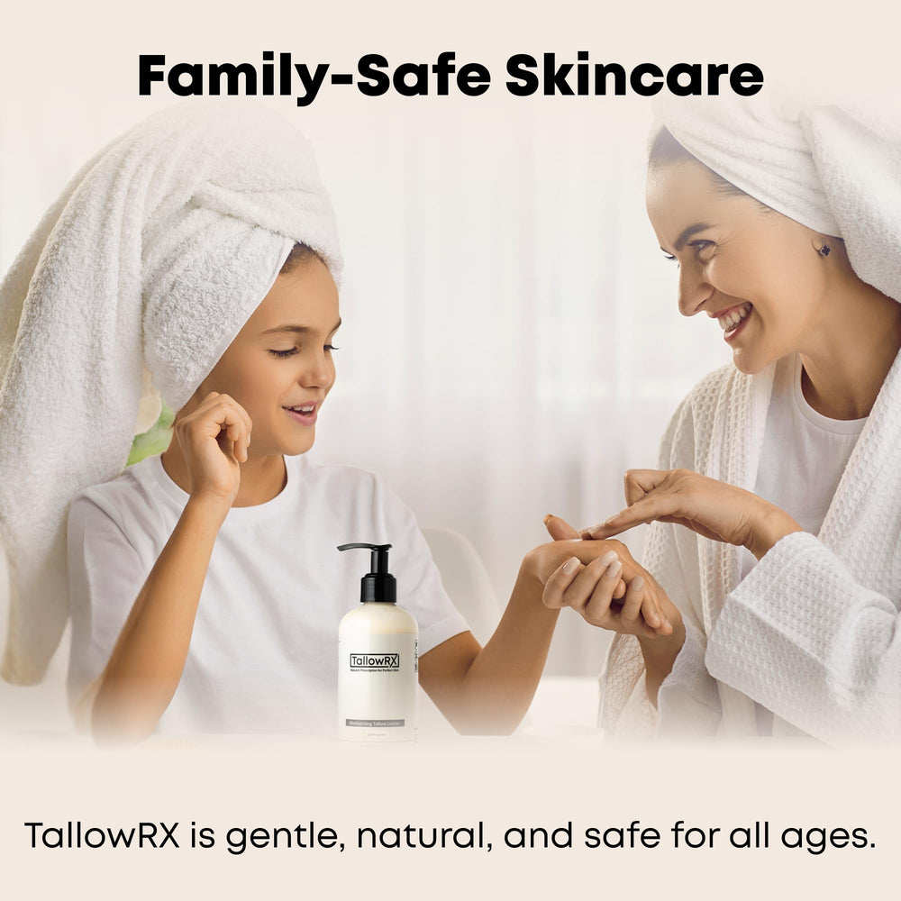 TALLOWRX lait corps biologique : formule pure pour tout le corps.