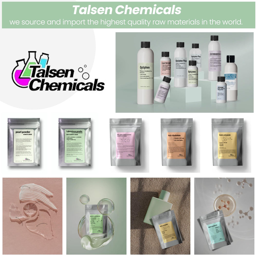 Application panthénol Talsen pour peau hydratée.