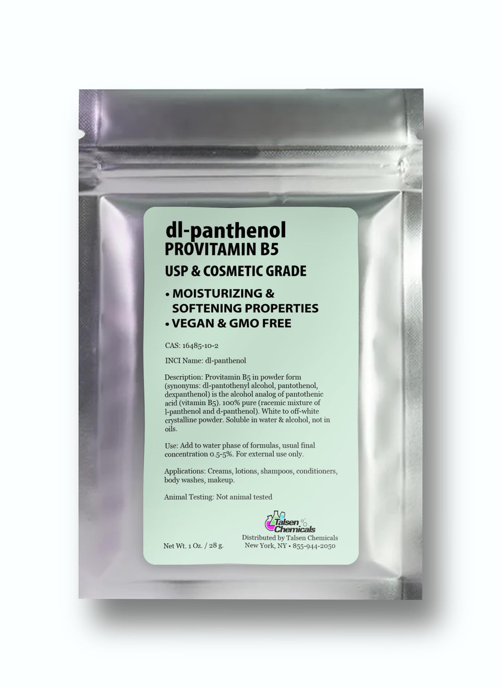 Flacon Provitamines B5 Talsen, prêt à l'emploi pour cheveux et peau.