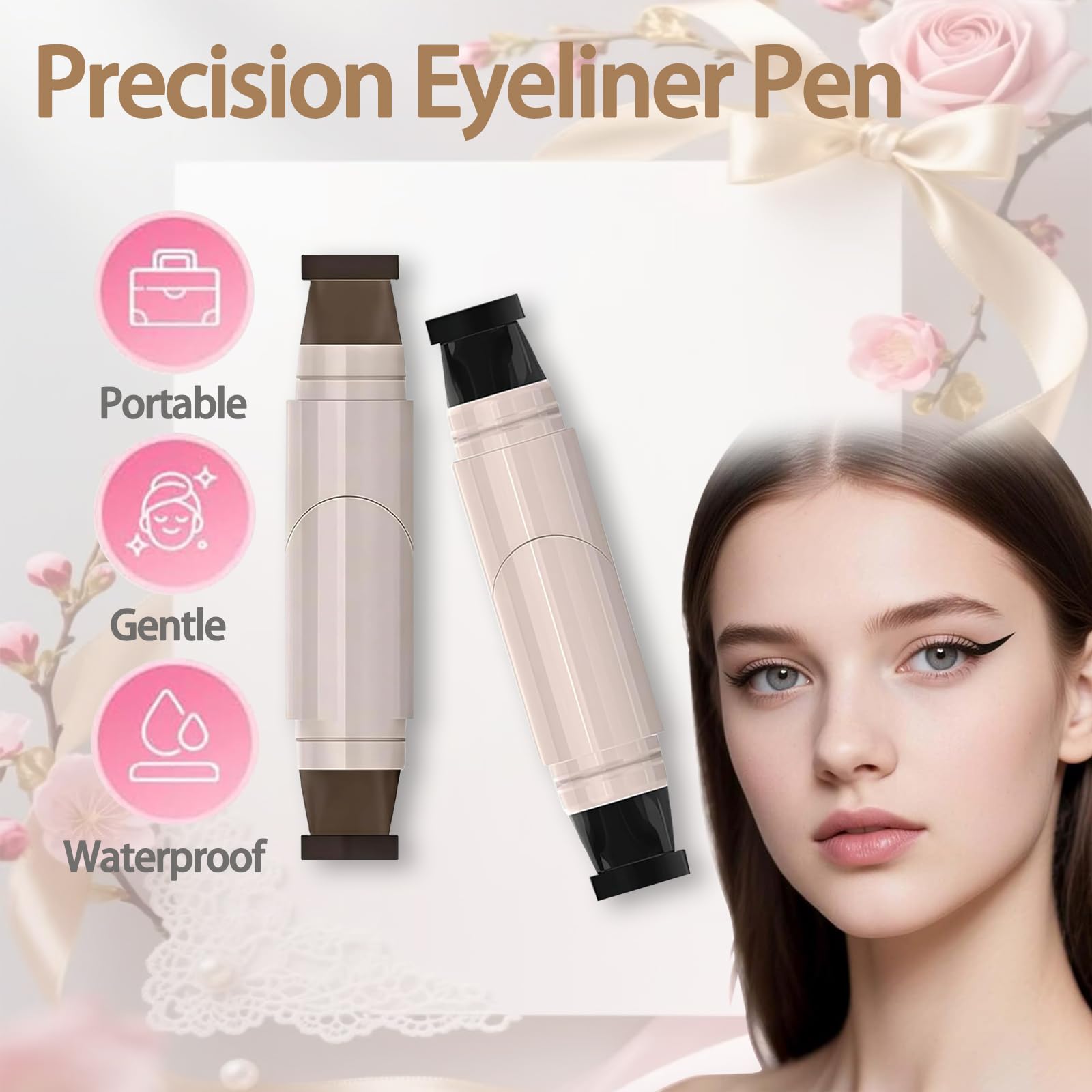 Traçage précis en un seul passage grâce au tampon noir pliable.