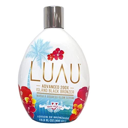 Tan Asz U Luau Advanced 200X Island Black Bronzer – bouteille pour bronzage profond en intérieur.