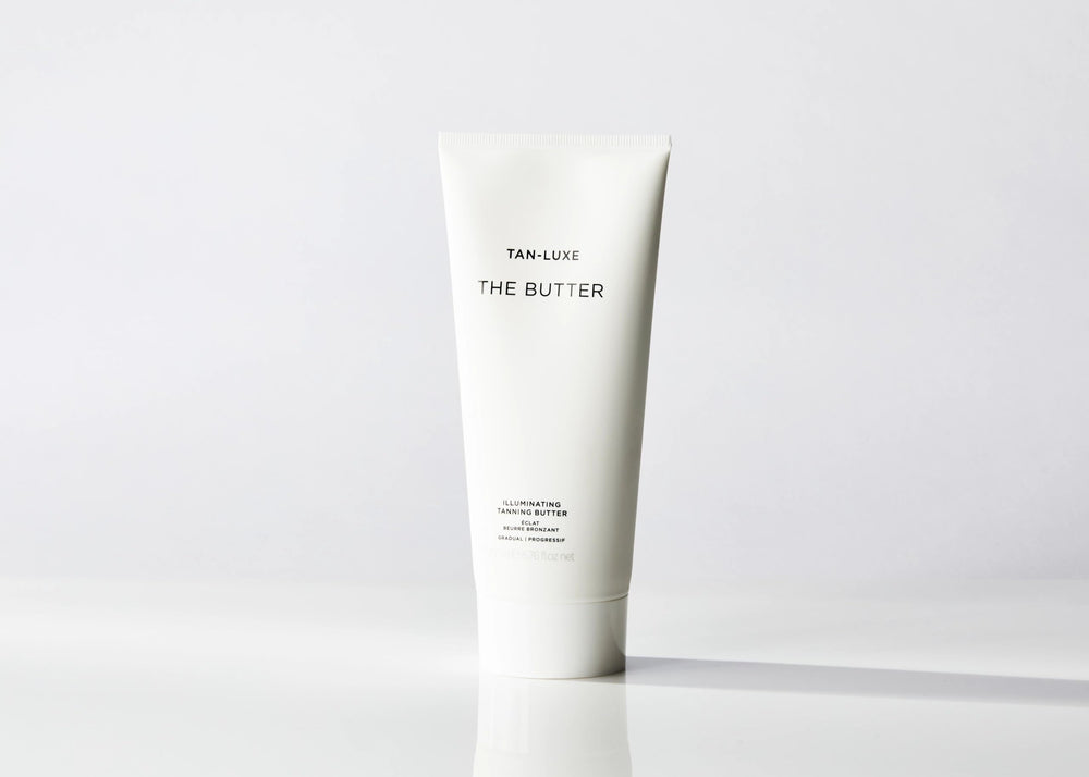 Tan-Luxe The Butter – brunissement progressif après application, résultat naturel et contrôlable.