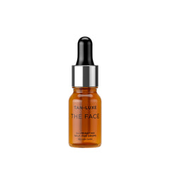 Tan-Luxe The Face: flacon gouttes bronzage pour teint naturel.