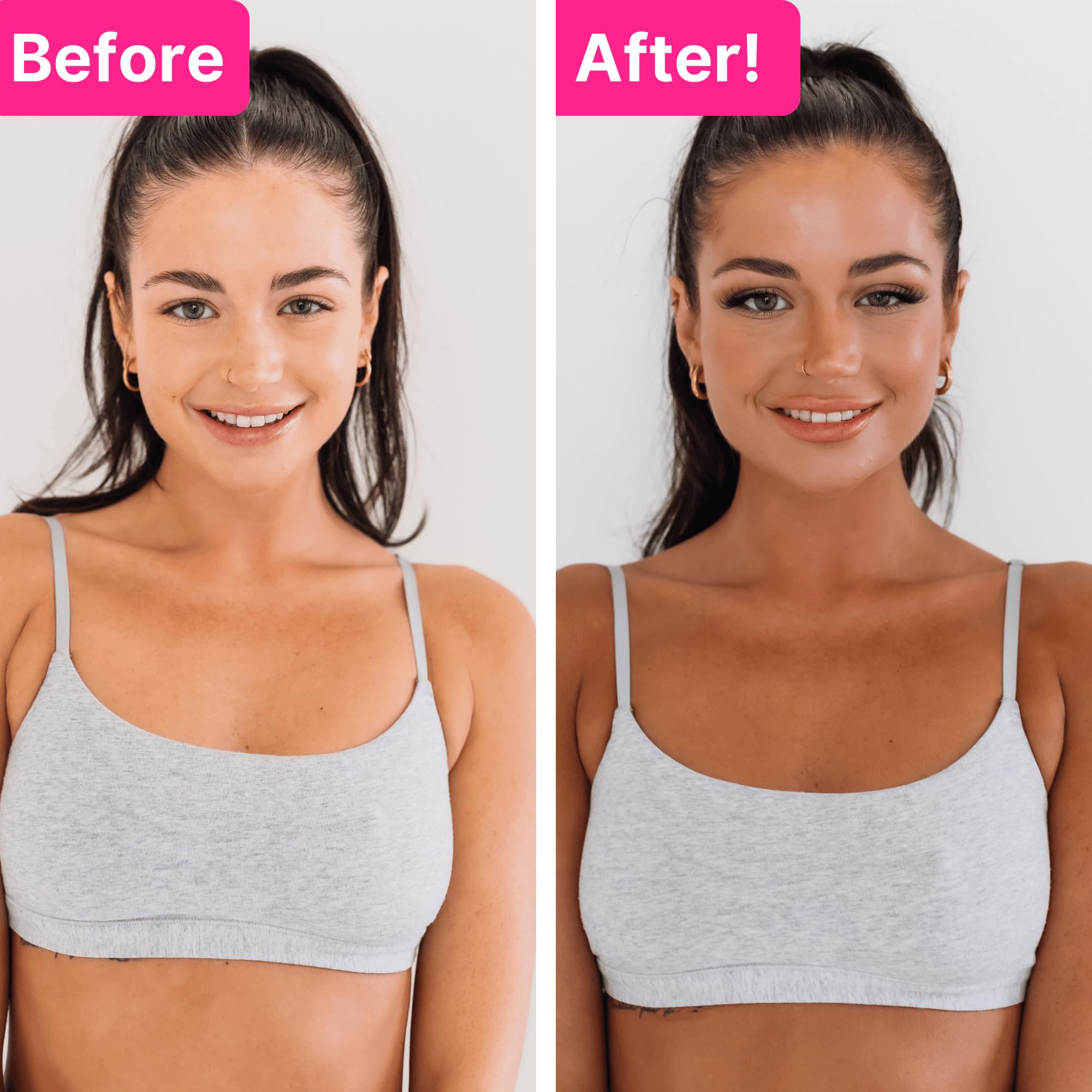 Tanceuticals auto-bronzant visage – Teint homogène sans stries ni orange.