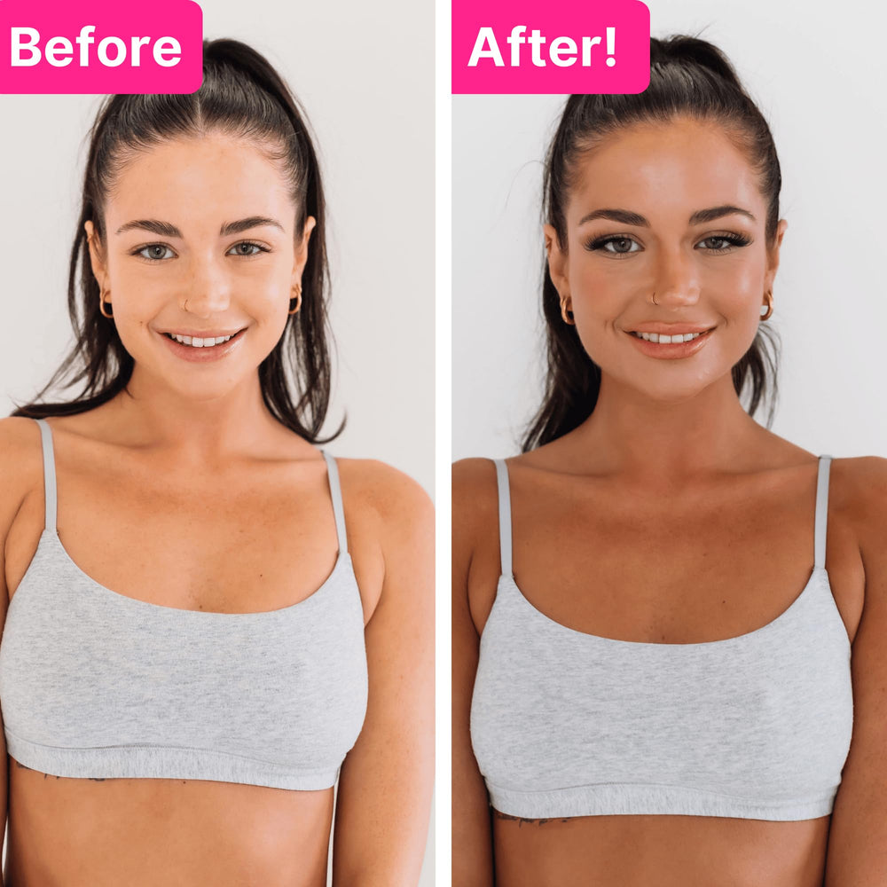 Tanceuticals auto-bronzant visage – Teint homogène sans stries ni orange.