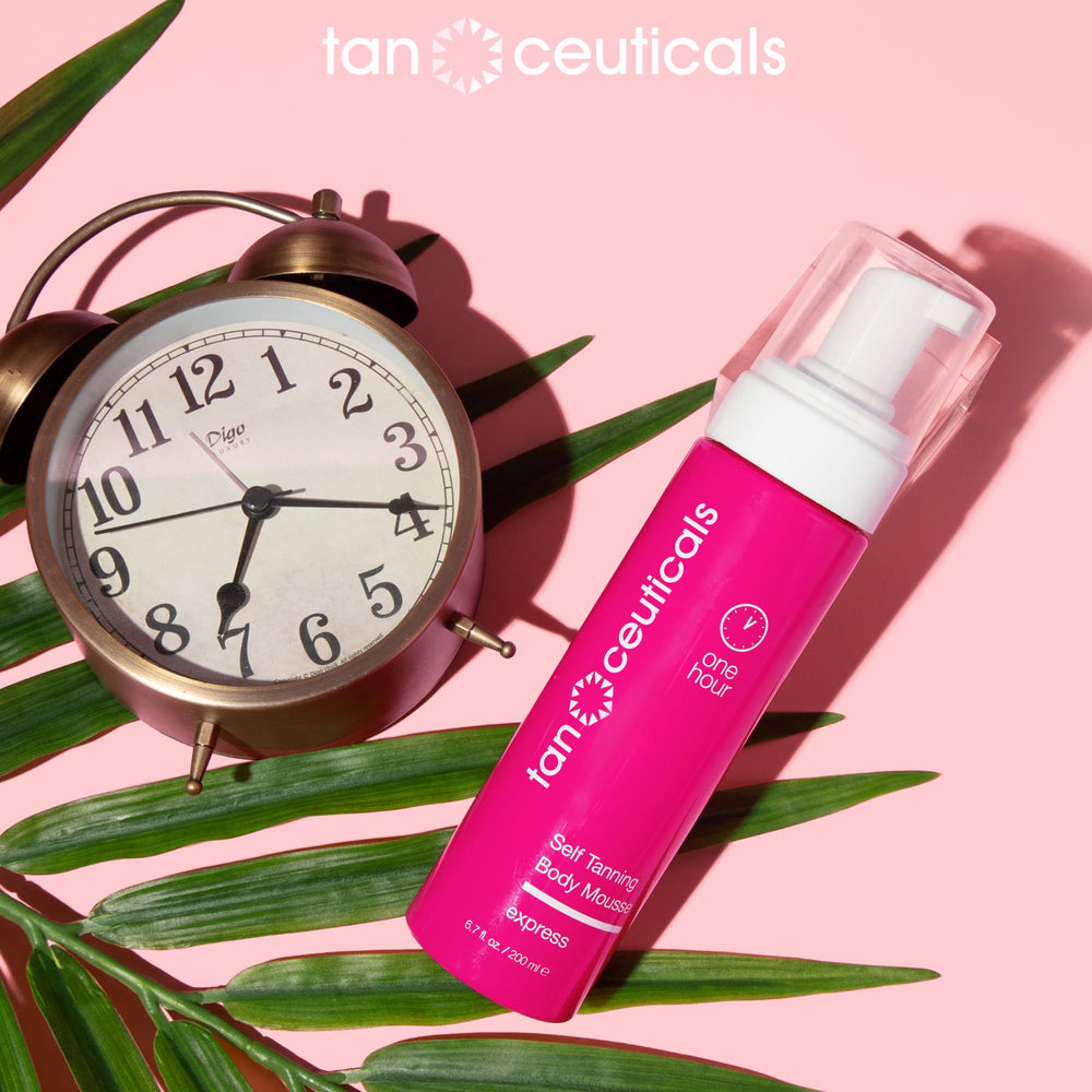 Mousse express Tanceuticals Hydratation Argan — soin nourrissant pour la peau.
