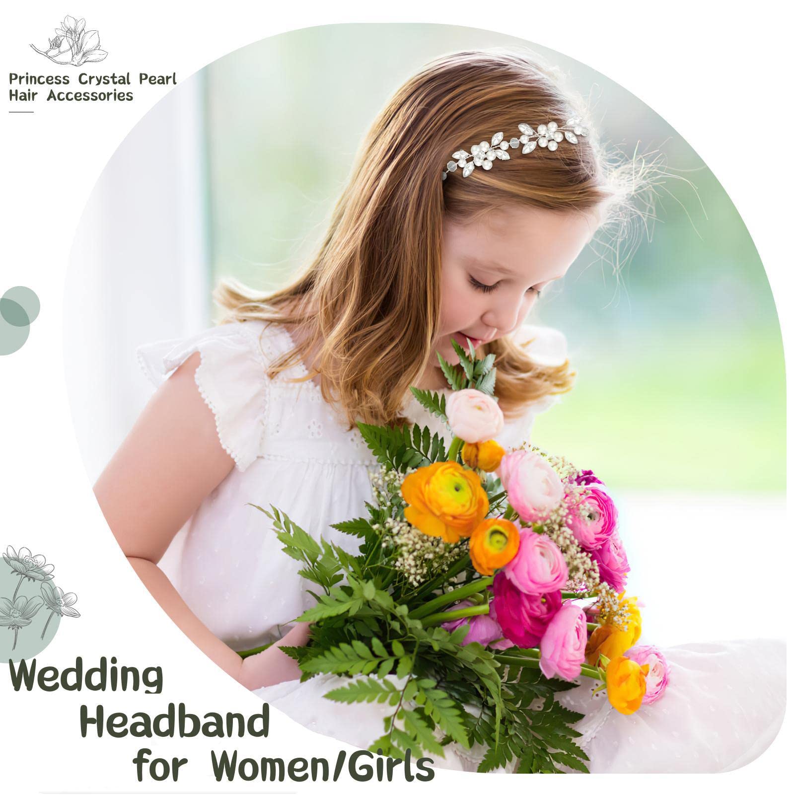 Tanfeine accessoire cheveux fille pour occasions spéciales