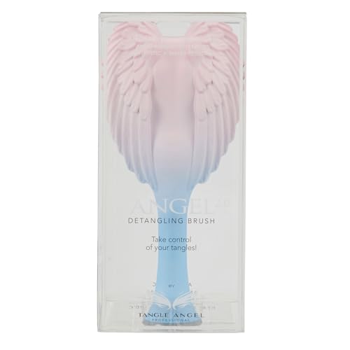 Brosse anti statique Tangle Angel pour réduire les frisottis.