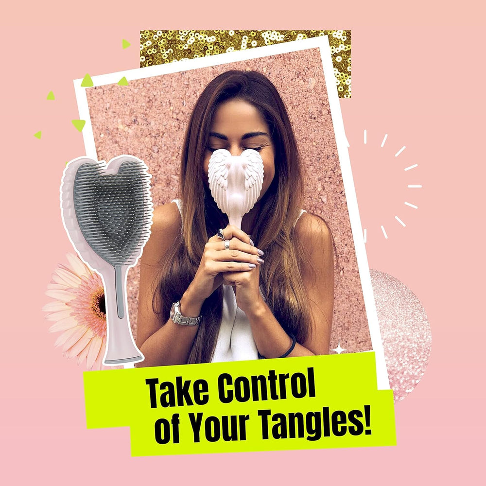 Usage pour tous types de cheveux avec Tangle Angel.
