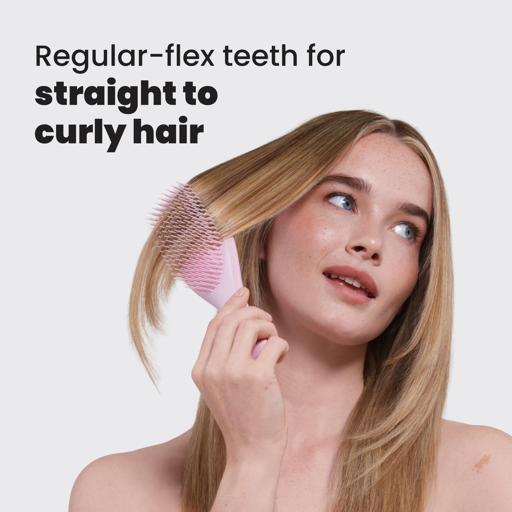 Tangle Teezer aide à répartir uniformément les soins capillaires.