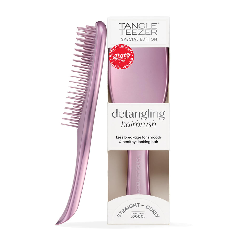 Tangle Teezer Chrome Ultimate Detangler, brillance chrome et démêlage sans douleur.