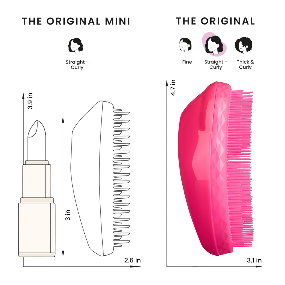 Utilisation quotidienne simple sur tous types de cheveux avec cette brosse