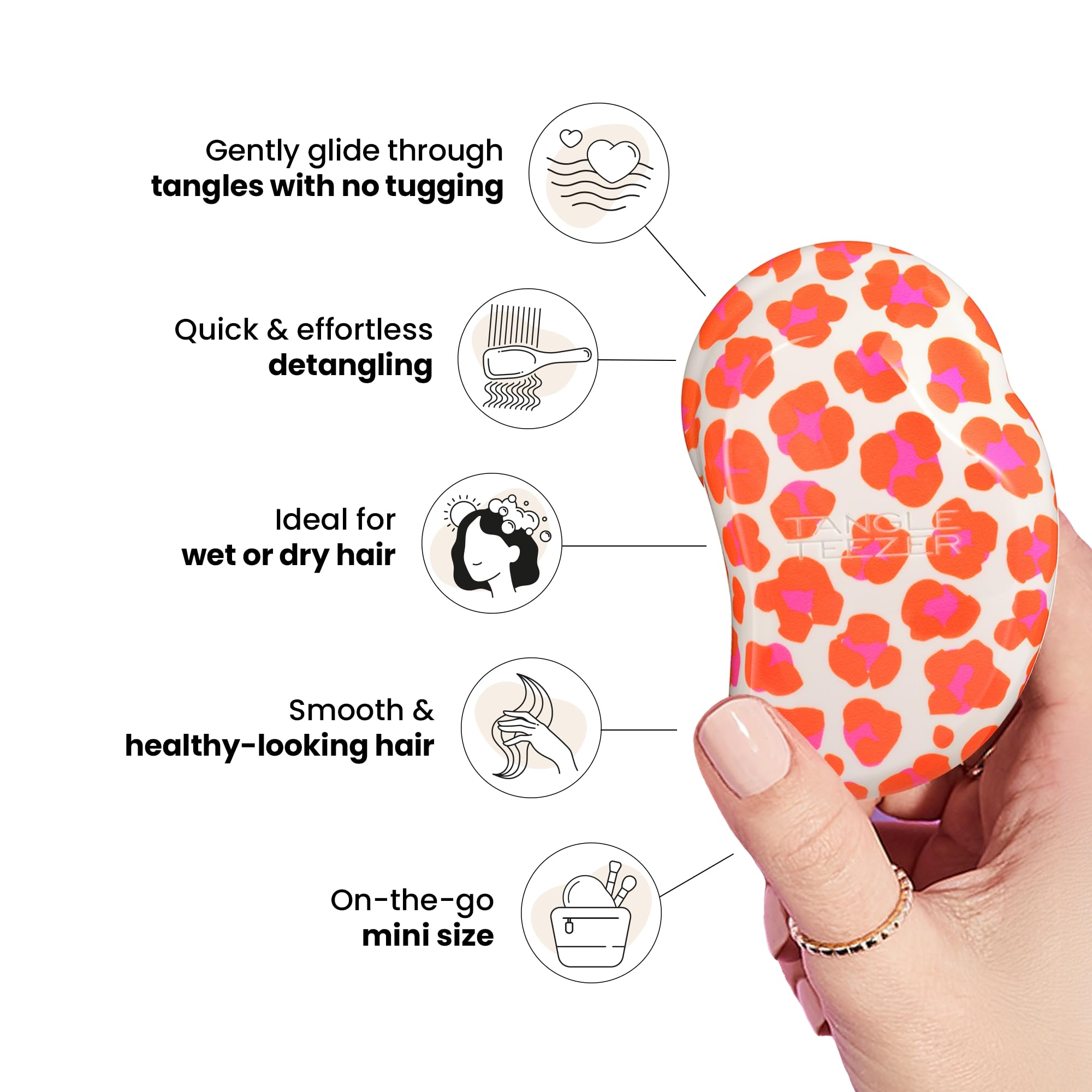 Tangle Teezer Original Detangler Mini : parfait pour le voyage et les déplacements