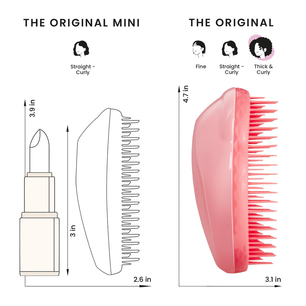 Utilisation quotidienne légère et efficace avec la brosse Original.