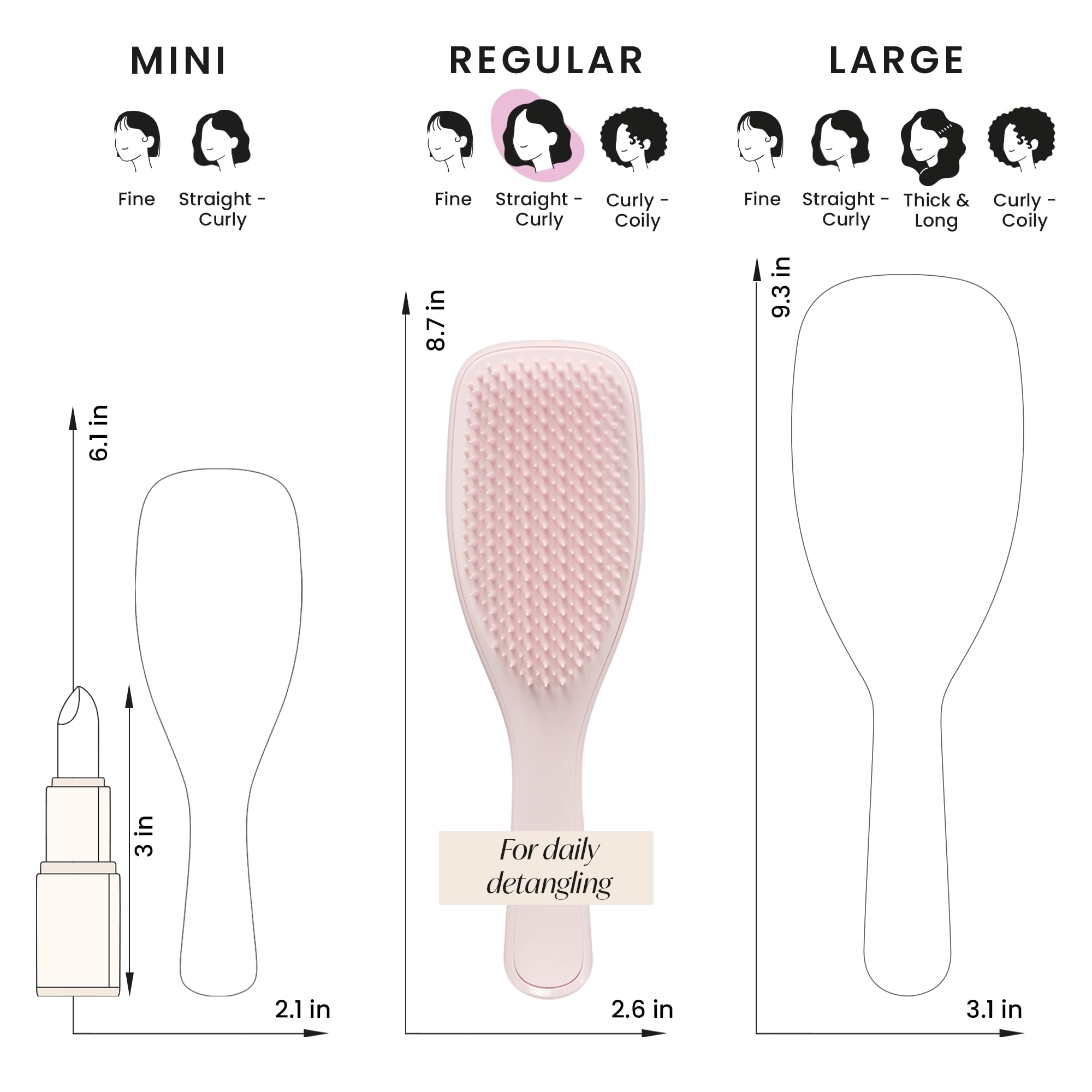 Emballage durable Tangle Teezer, packaging écoresponsable.
