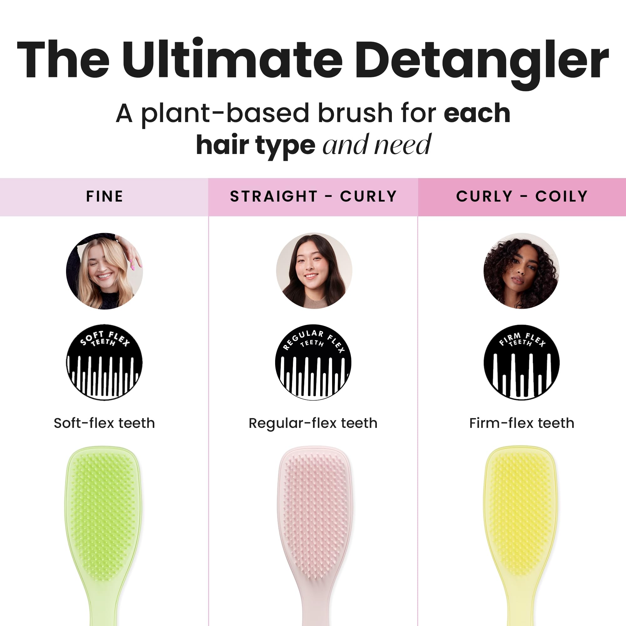 Brosse Tangle Teezer vert matcha pour un usage quotidien élégant et pratique.