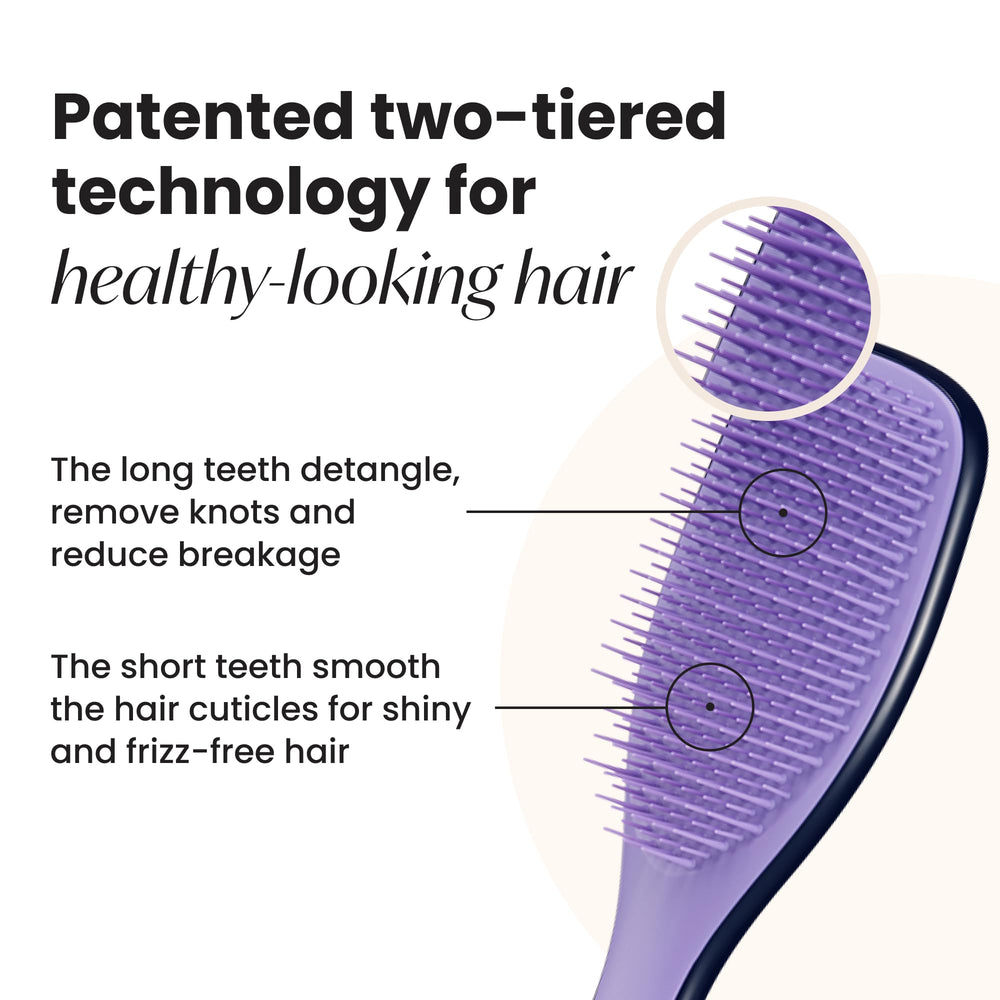Tangle Teezer Zodiac démêle les nœuds sur cheveux secs.