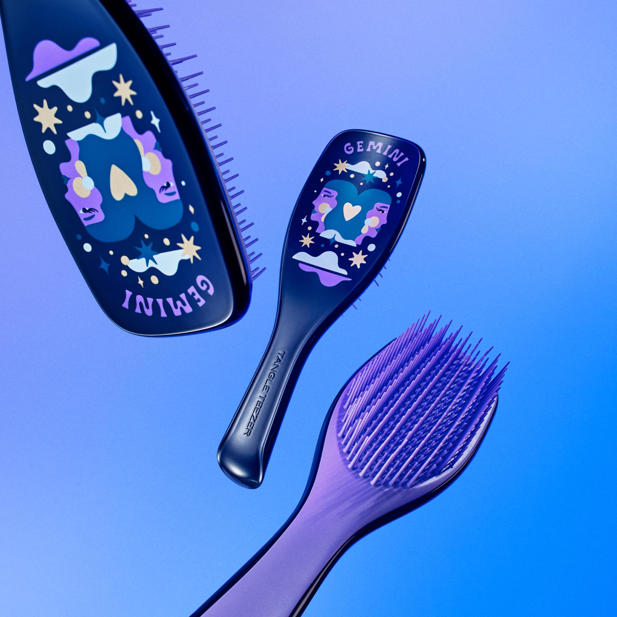 Tangle Teezer Zodiac Gémeaux utilisation sous la douche pour cheveux soignés