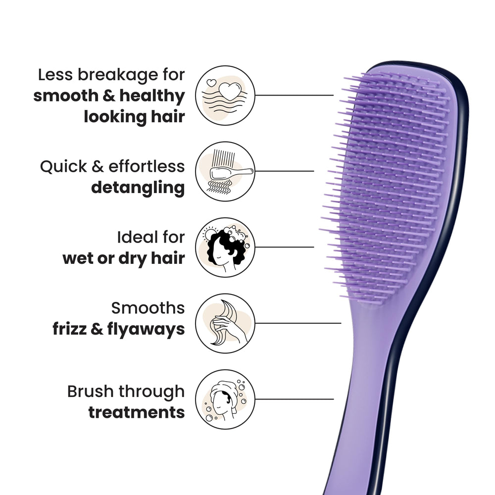Tangle Teezer Zodiac technologie à dents deux niveaux pour un résultat lisse.