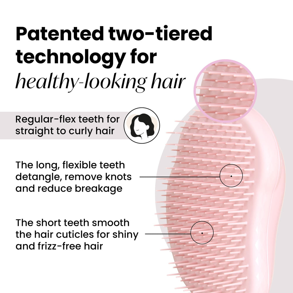 Tangle Teezer mini pour cheveux mouillés, démêlage sans traction.