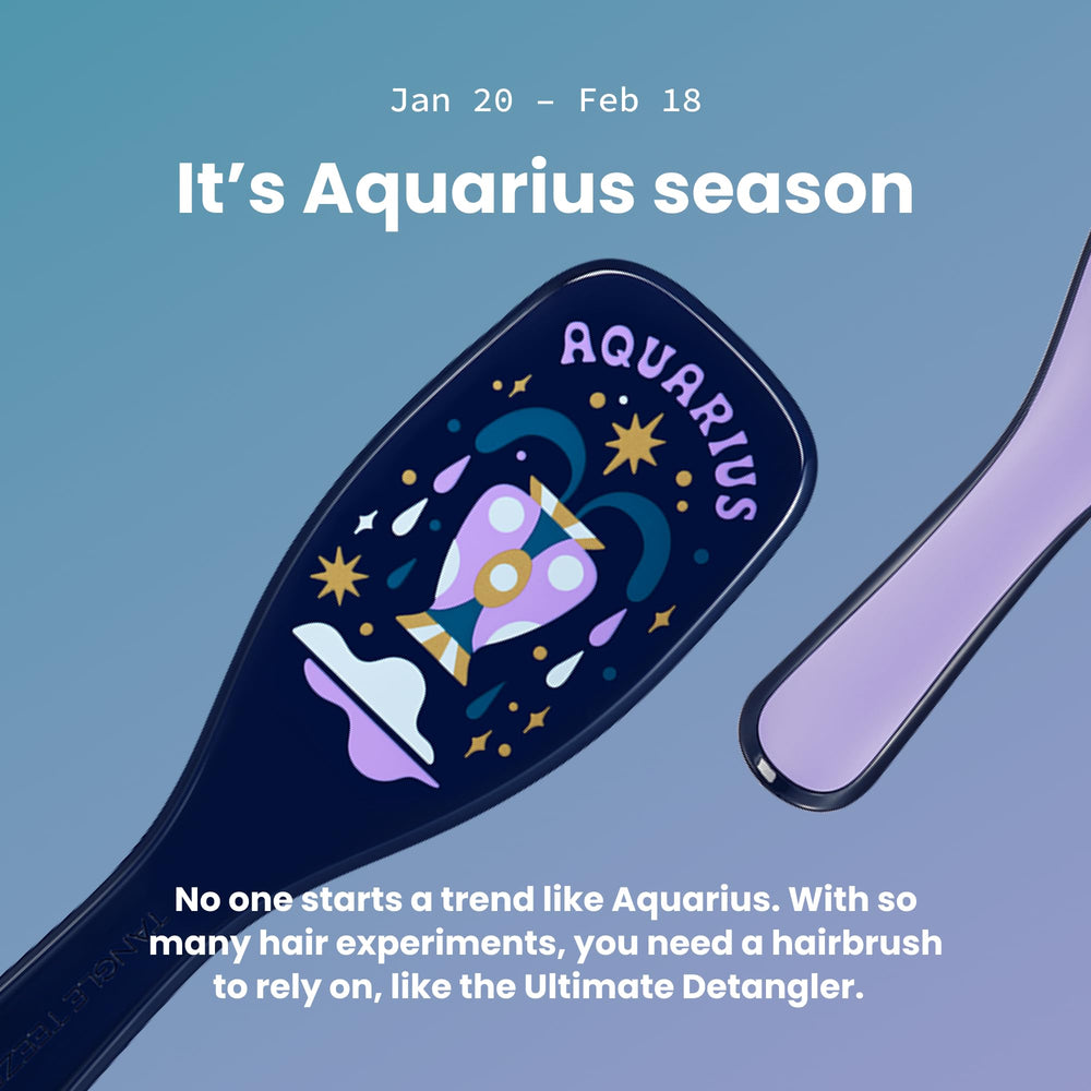 brosse tangle teezer zodiac distribue uniformément les soins capillaires