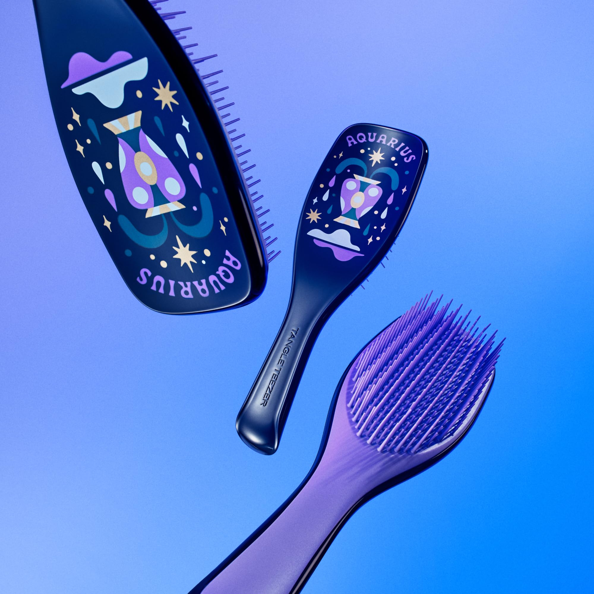 brosse tangle teezer zodiac adaptée à tous les types de cheveux
