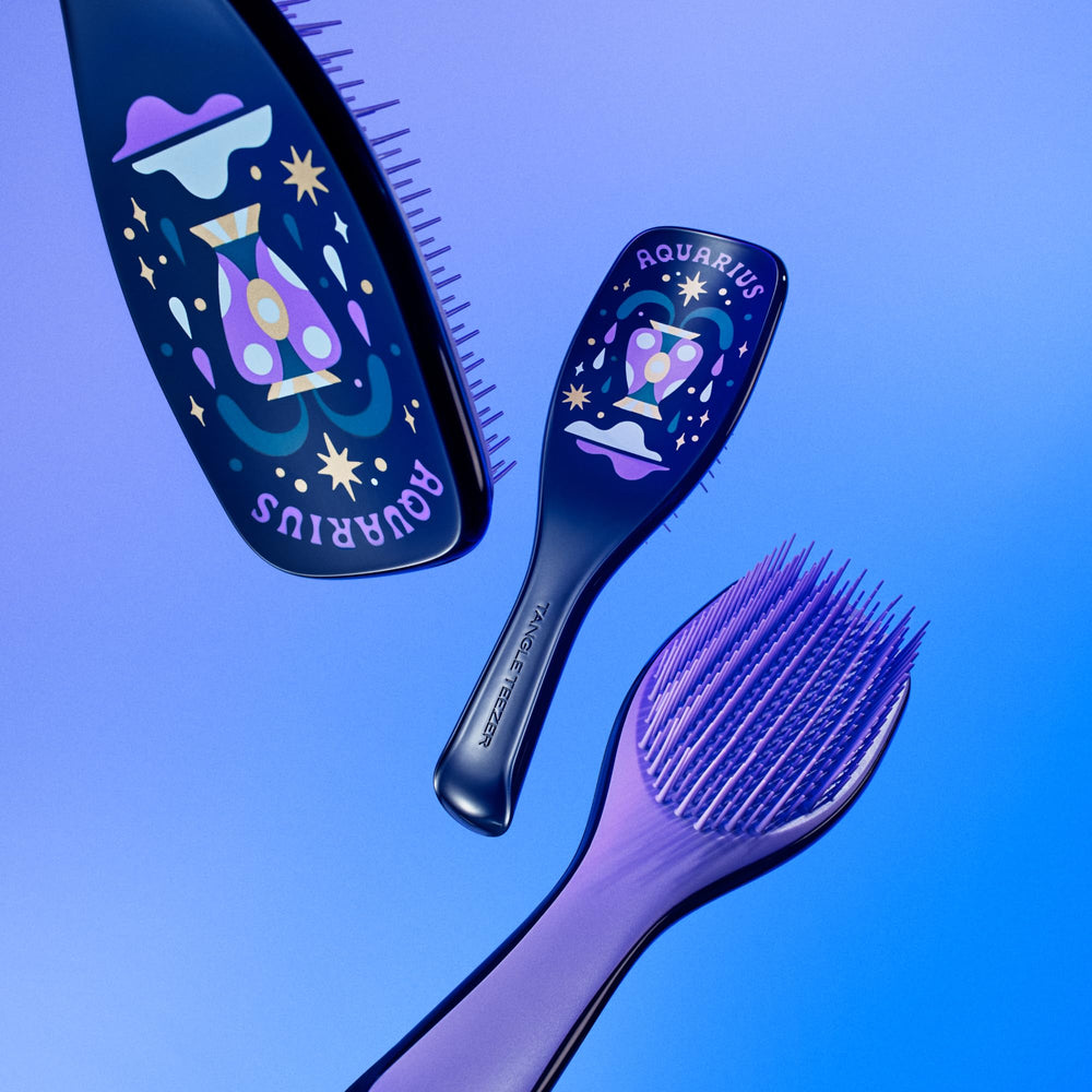 brosse tangle teezer zodiac adaptée à tous les types de cheveux