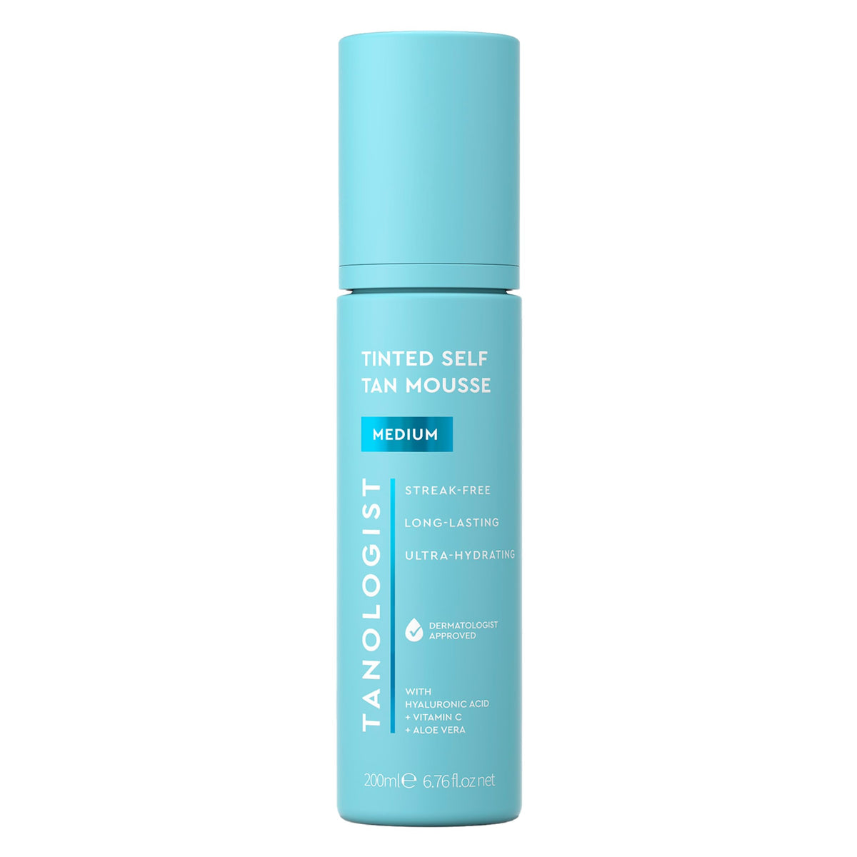 Tanologist Mousse Autobronzante packaging clair facilitant l’utilisation
