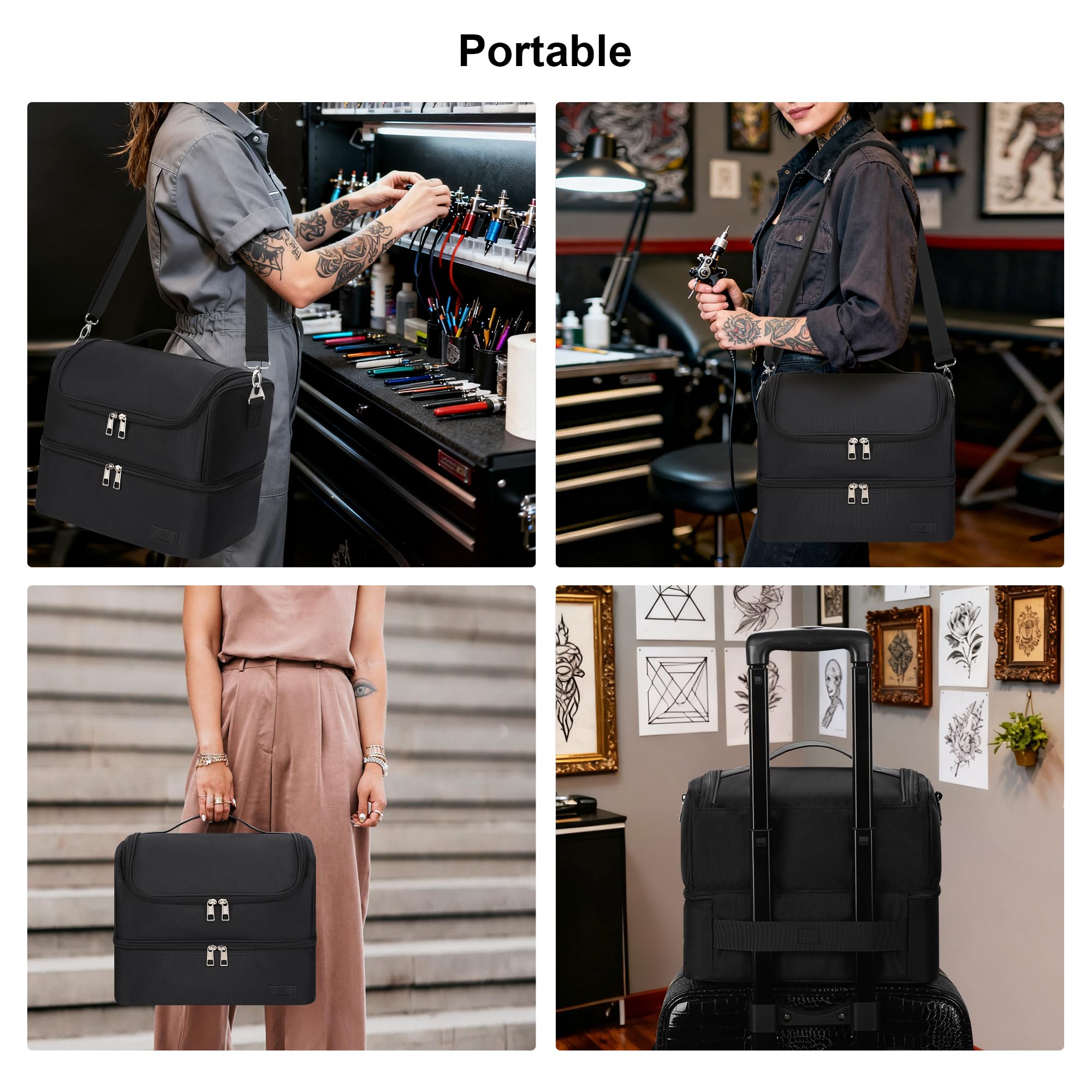 TANTO Tattoo Travel Case: mousse protectrice pour les articles delicats.