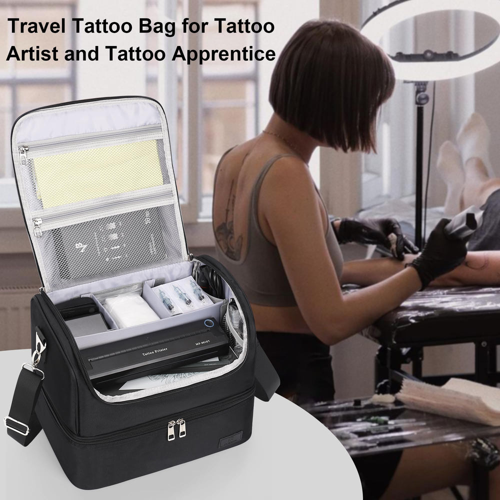TANTO Tattoo Travel Case: transport ergonomique pour voyage pro.
