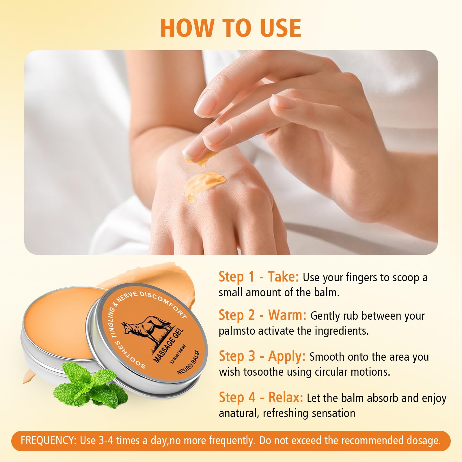 Tardiy Balm Soin Quotidien soutient les muscles et les articulations au fil des jours.