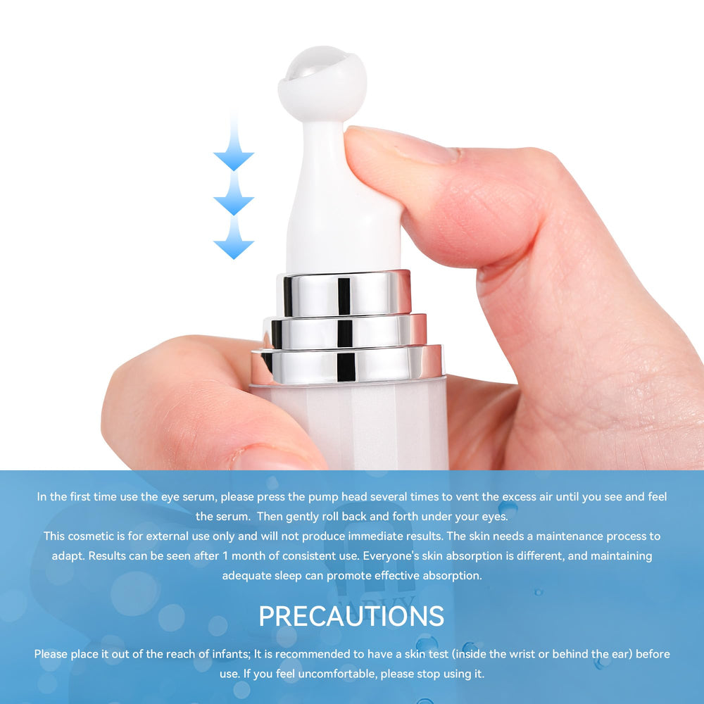 Tarvy 360° massage ball for easy, soothing eye massage.